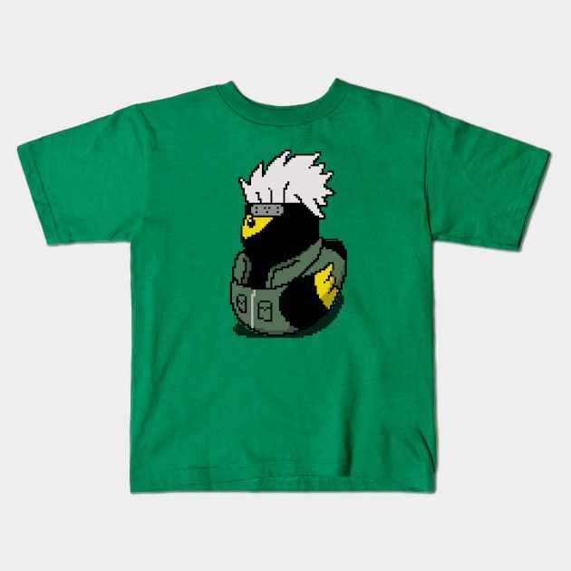 Duckys the ninja v2 Kids T-Shirt by pixelzart